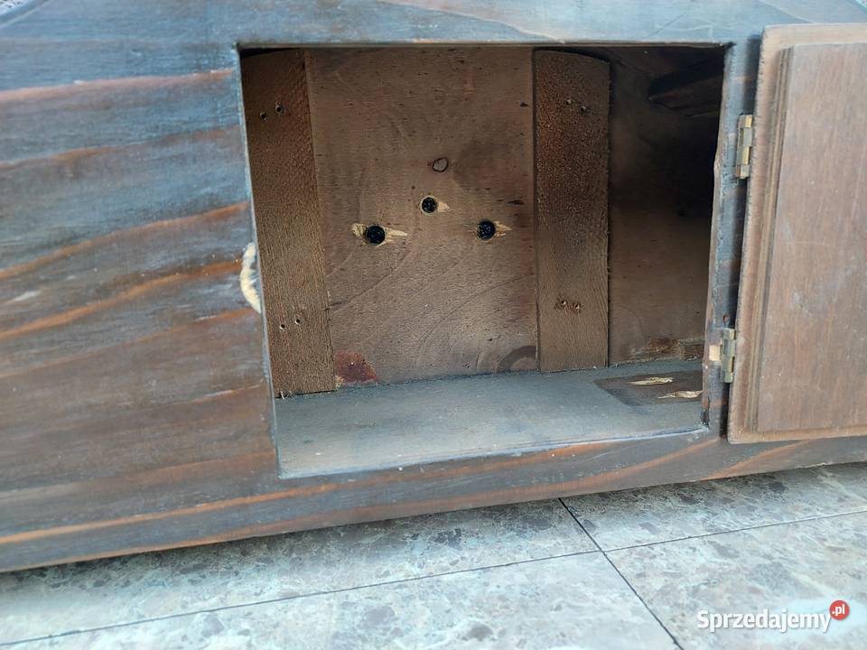 679 Obudowa starego zegara Emes kominkowy Tczew