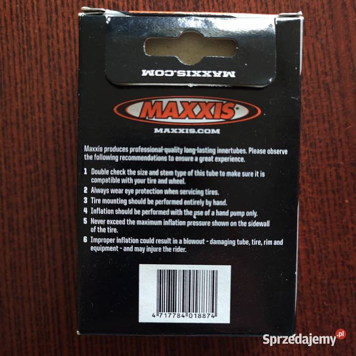 Maxxis Dętka Welter Weight 700X3545C Presta Ząbki
