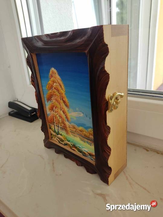 szkatułka zegar szafka na klucze obraz Gorzów Wielkopolski sprzedam