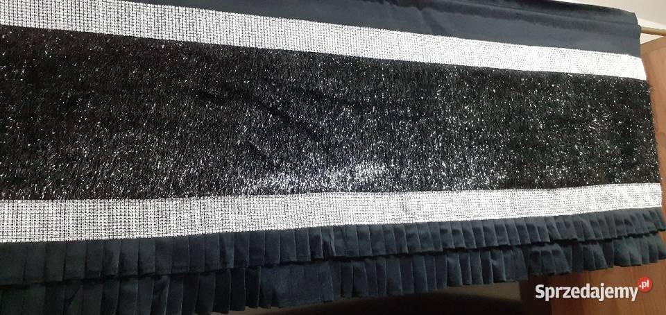 Lambrekin z błyszczącym włosem Mława