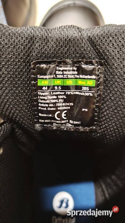Buty Robocze S3 BATA 45 małopolskie