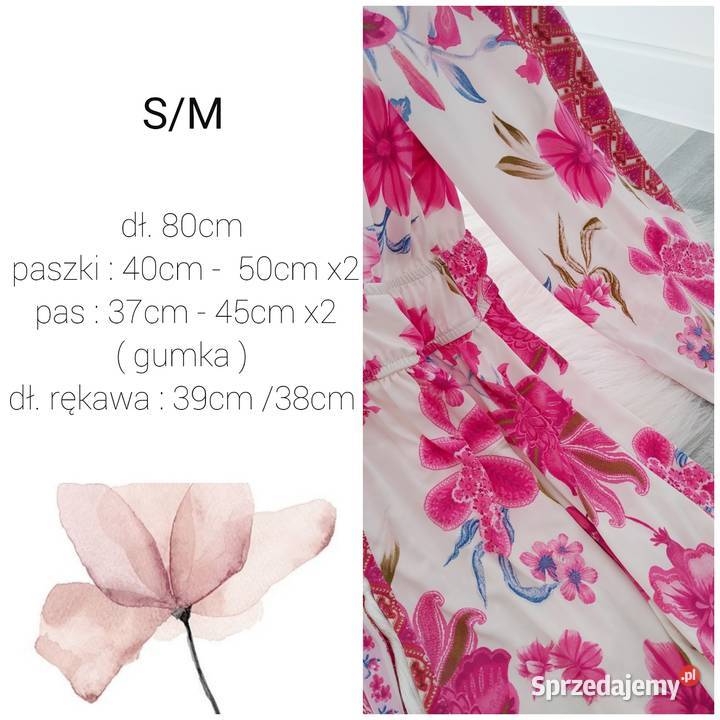 Sukienka boho Rękaw dzwon Rybnik