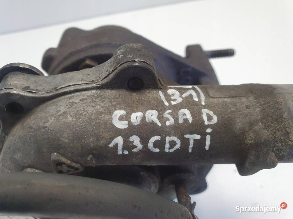 TURBOSPRĘŻARKA Opel Corsa D 13 CDTI turbo Silniki i osprzęt lubelskie Chełm sprzedam