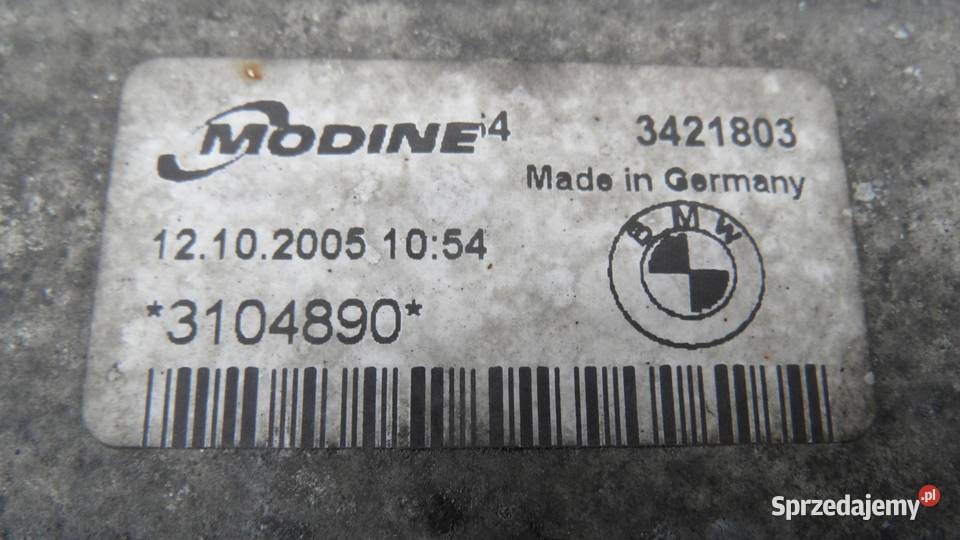 BMW X3 E83 04r intercooler 3421803 3104890 świętokrzyskie
