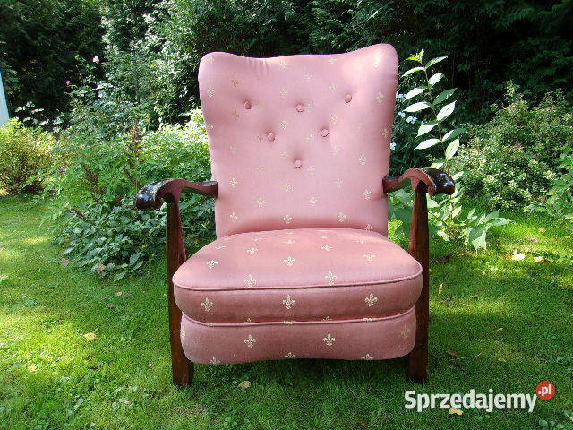 Oryginalny fotel w stylu francuskim Piaseczno