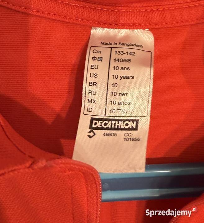 Dziecięca koszulka na rower BTWIN rozmiar 140 Żyrardów