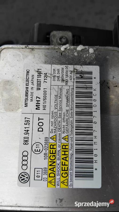 Audi A5 8T0 BiXENON skrętny LED ORG KPL Mielec