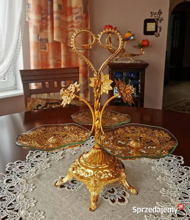 Patera stojak na owoce ciasto