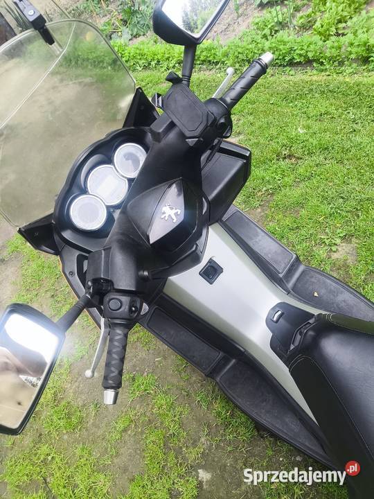 Peugeot satelis 125 uszkodzony wał i talerz benzyna Opole Lubelskie