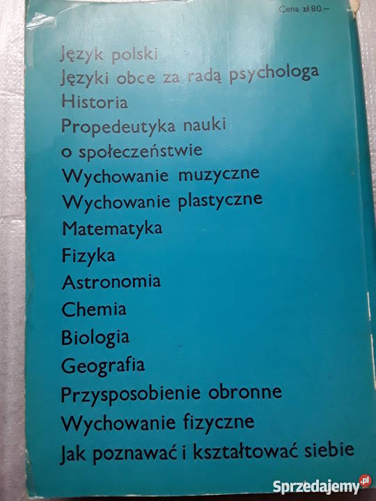 Przewodnik maturzysty Rok wydania 1977 Mapy i przewodniki Katowice