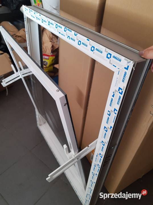 Nowe okna PCV bez metalu system inwentarski Kolanowo