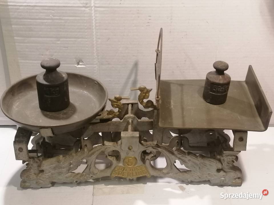 waga szalkowa 5 Juliusz Sperling Piotrków Trybunalski