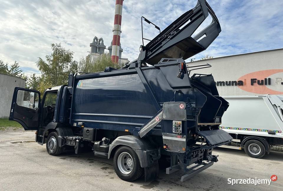 Mercedes Atego śmieciarka DWIE KOMORY 12m3 EURO Nowiny