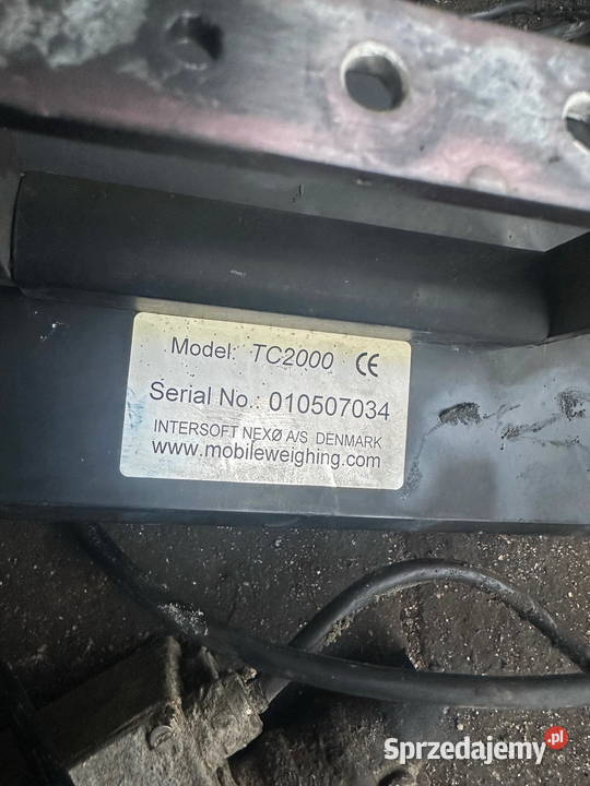 TC2000 waga system ważenia części wózek widłowy Działoszyn
