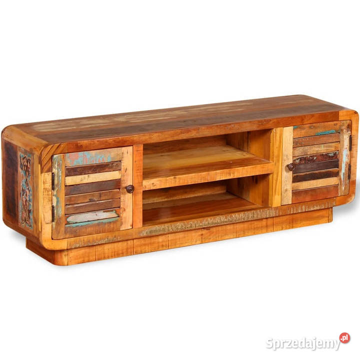 Szafka pod TV z drewna z odzysku 120x30x40 Warszawa
