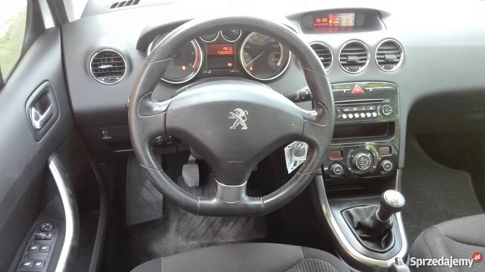 Peugeot 308 2013 r led czujniki cofania okazja gniazdo USB małopolskie