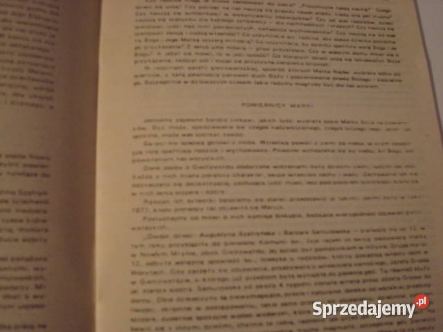 Objawienia Matki Bożej w Gietrzwałdzie 1877 js religioznawstwo, nauki teologiczne Osięciny sprzedam