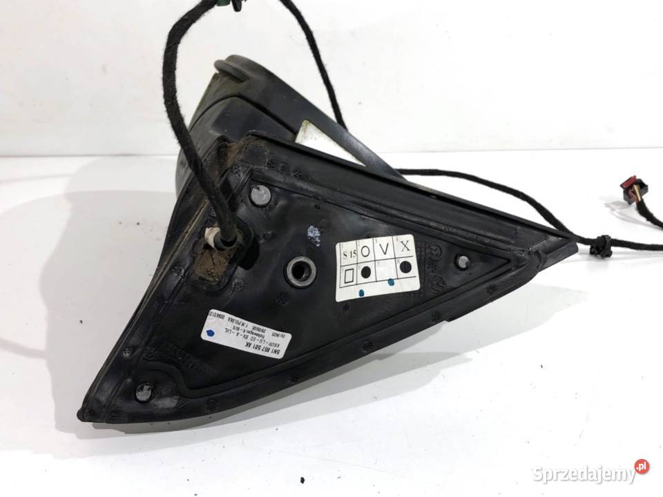 LUSTERKO LEWY VW TIGUAN SUV 0718 SREBRNY Lusterka zewnętrzne Lusterka zewnętrzne sprzedam