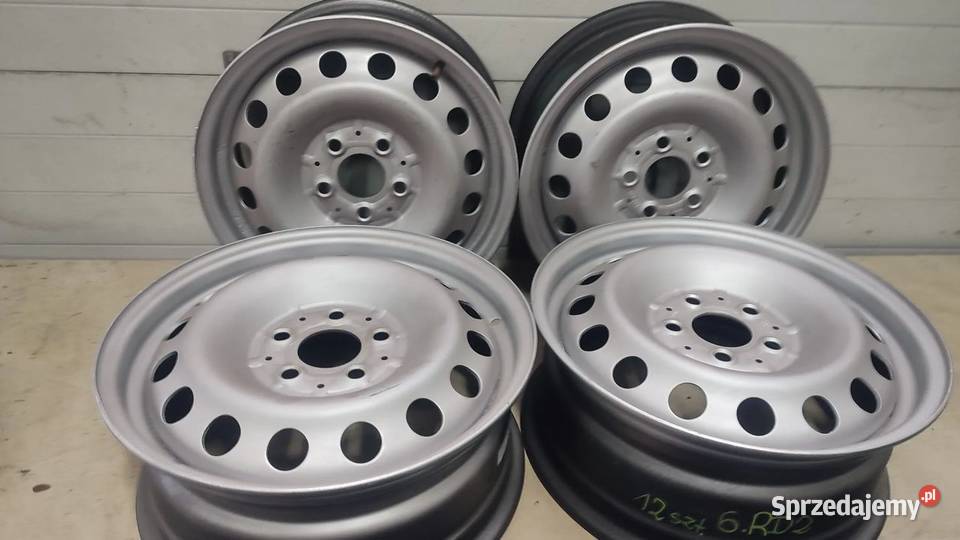 6RD2FELGA STALOWA 65JX16 5x112 ET60 MERCEDES Dystanse Włoszczowa