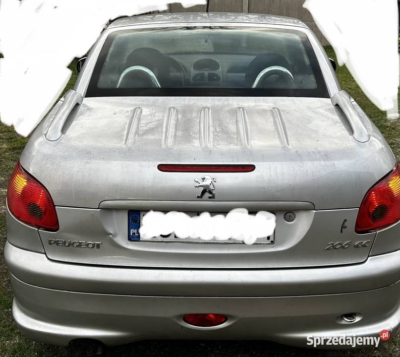 Peugeot 206 cc Cabrio 206 CC zachodniopomorskie Strumiany