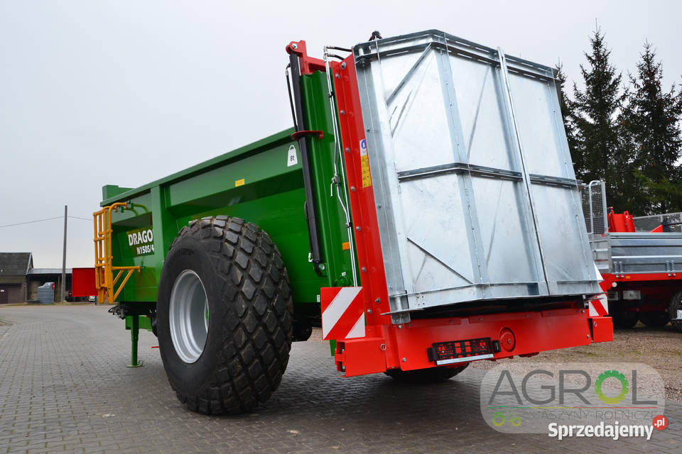 ROZRZUTNIK obornika skorupowy ROLTRANS 8 t Radzanów sprzedam