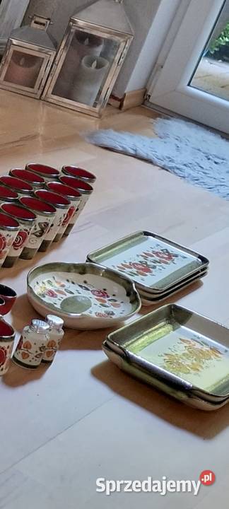 Zestaw naczyń ceramicznych Tirol z Austrii Morawica sprzedam