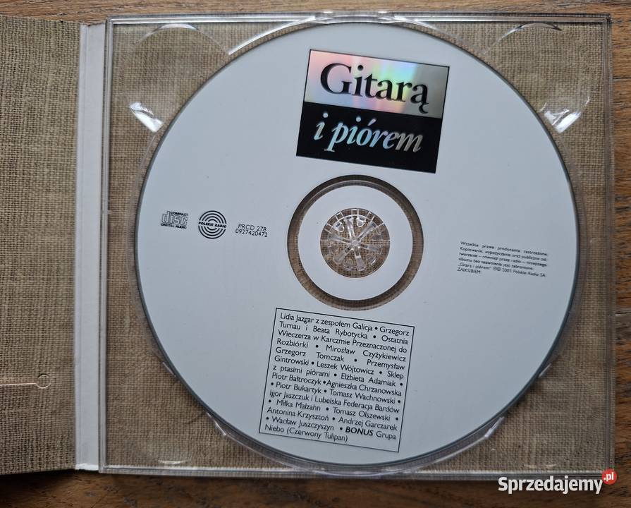 Gitarą i piórem CD Płyty i kasety Kraków