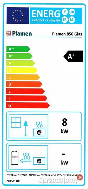 Kuchnia węglowa PLAMEN 850 GLAS sprzedam