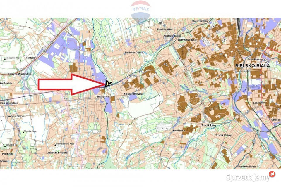 Działka 113 ha 33 m2 0m Sprzedaż śląskie Bielsko-Biała