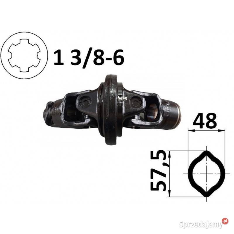 Przegub homokinetyczny na rurę 48x575 G6 Smart Sieradz