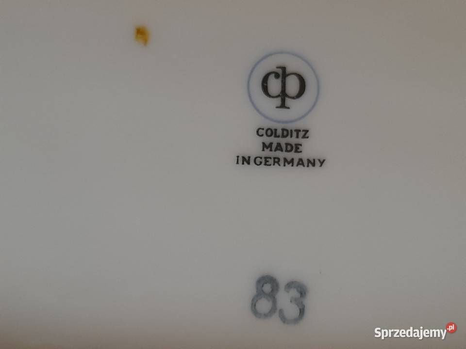 Porcelanowy półmisek Colditz Konin sprzedam