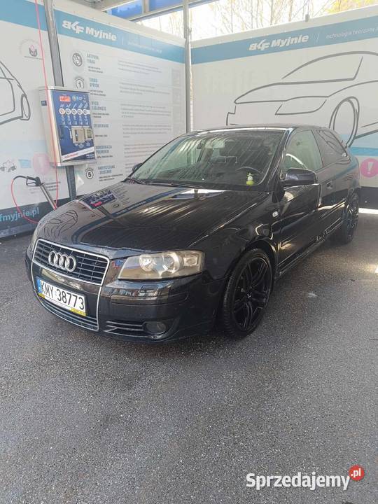 AUDI A3 8P SLINE PRZEBIEG 325000 SKÓRA XENONY ABS podkarpackie Pielnia