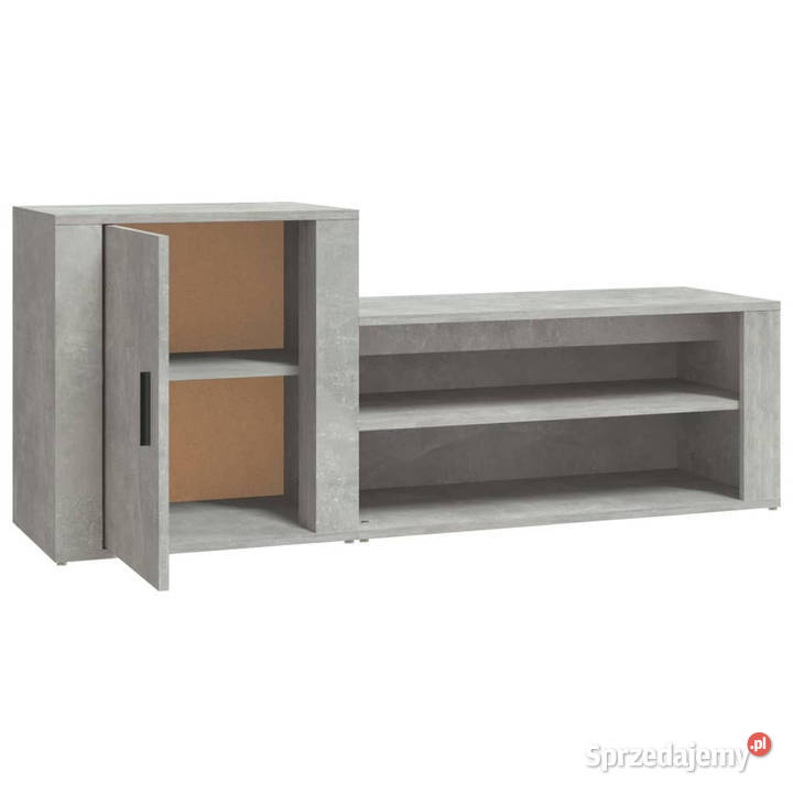 Szafka na buty szarość betonu 130x35x54 WM816748 Warszawa