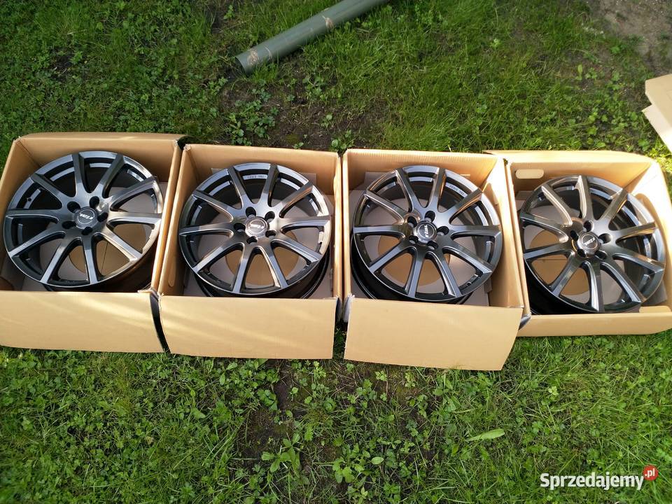 Nowy komplet felg 5x112 R18 Borbet V anthracite podlaskie sprzedam