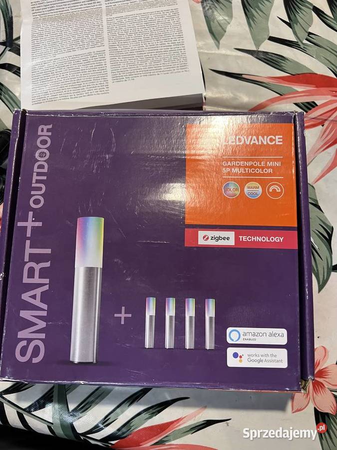 Oprawa ogrodowa LED RGBW 38 W Smart WiFi Zigbee Dom i Ogród Izdebnik sprzedam