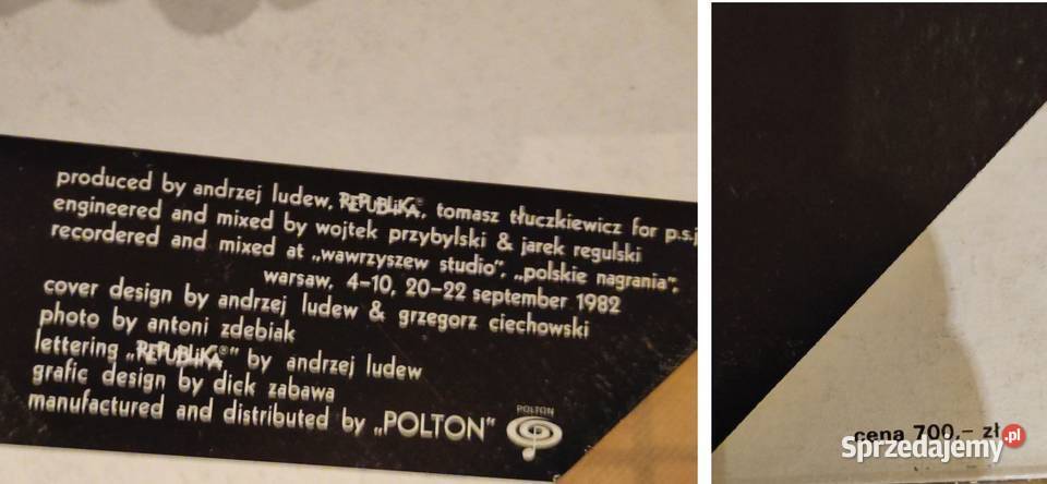 1983 Republika Grzegorz Ciechowski Płyta Kielce sprzedam