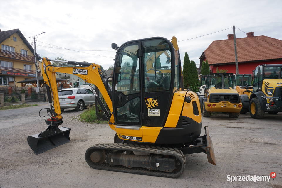 Minikoparka JCB 8026 2018 Motoryzacja Jeziorko sprzedam