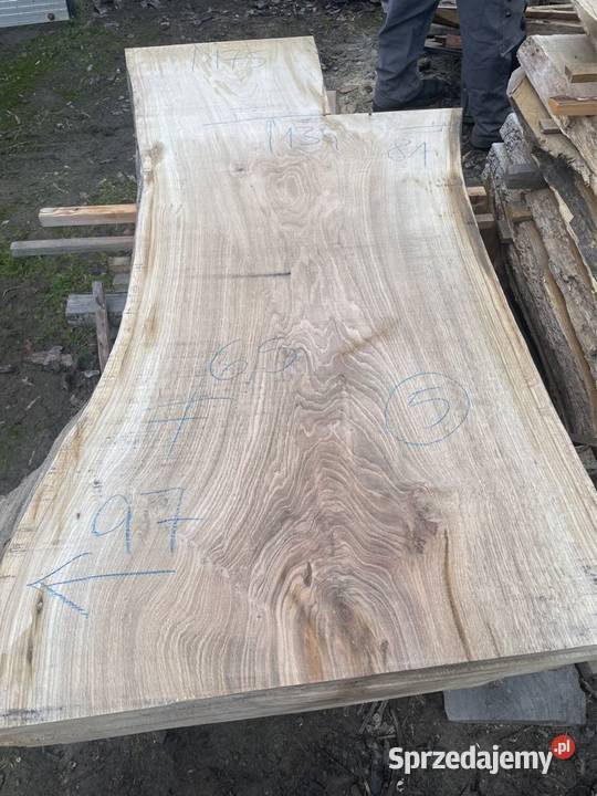 Monolit dąb 93x86x138 174x63 blat stół stolik Stoliki kawowe i ławy Przysucha