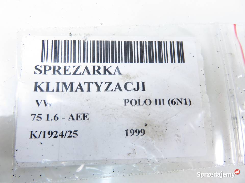 KOMPRESOR KLIMATYZACJI VW POLO III 16 14