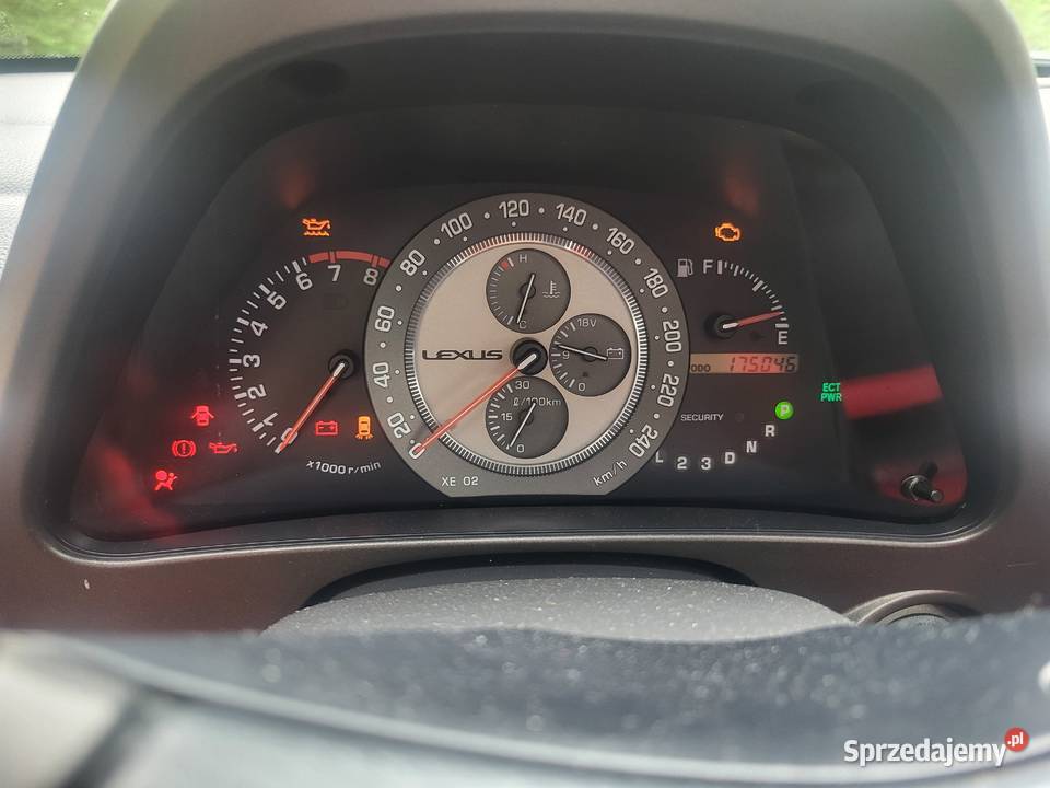 Lexus IS200 2000r aktualne opłatyPrzebieg 175047 kujawsko-pomorskie
