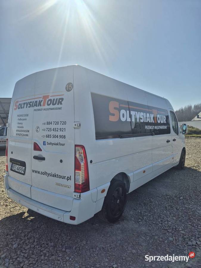 Renault master 2019r 23dci 135 9 osobowy Rzeszów