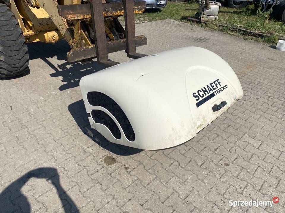 Klapa Maska Pokrywa Silnika Terex Schaeff TL 80 Maski lubuskie Gorzów Wielkopolski