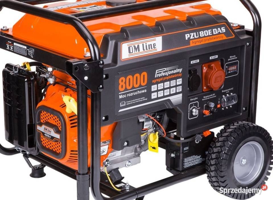 OLEO MAC OM LINE PZU 80E DAS AGREGAT GENERATOR Opalenica