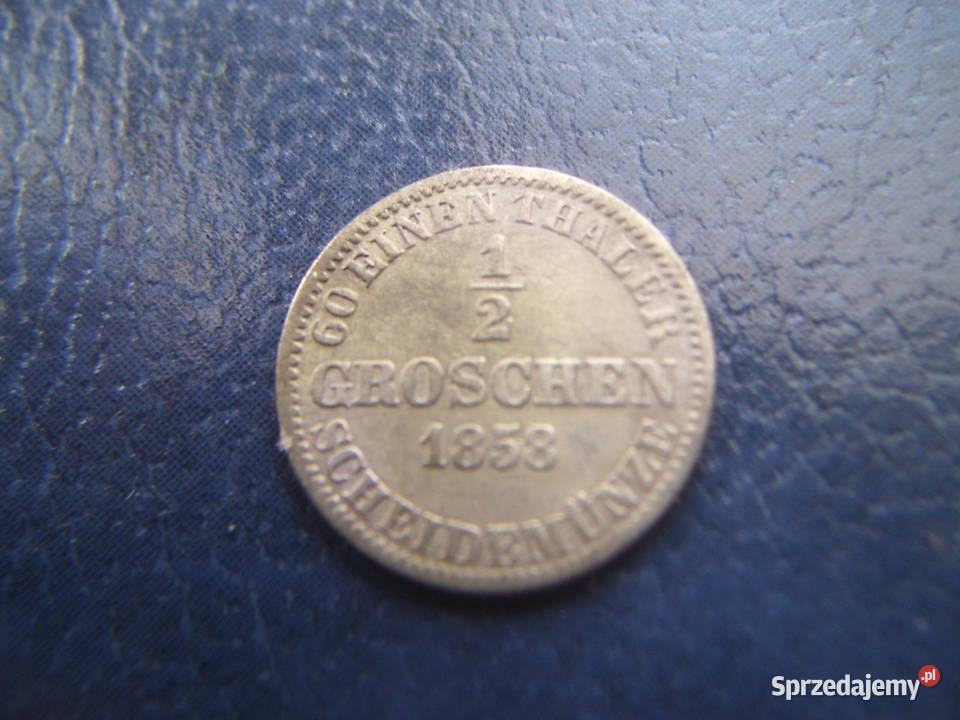 Stare monety 12 grosza 1878 Hanower Niemcy Numizmatyka Lesko sprzedam