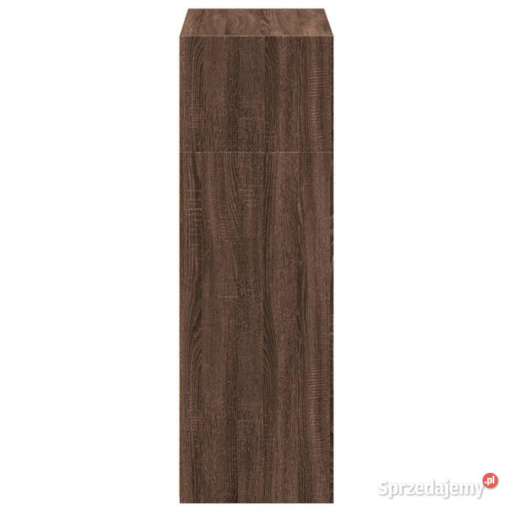 Wysoka szafka brązowy dąb 70x41x124 WM846410 Pozostałe Warszawa