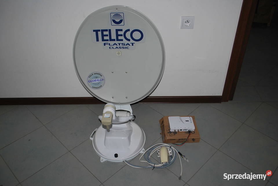 ANTENA AUTOMATYCZNA TELECO FLATSAT CLASSIC BT VAT marża mazowieckie Grzebowilk sprzedam