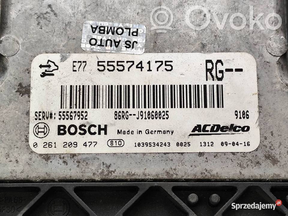 Komputer Sterownik ECU silnika osobowe Czujniki i sterowniki wielkopolskie