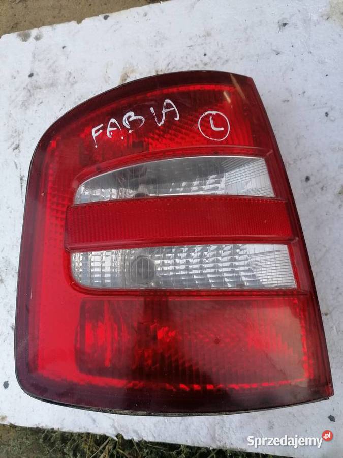 Lampy Tył Komplet Skoda Fabia 1 I osobowe Pogorzelec