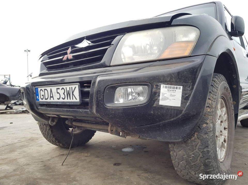 ZDERZAK PRZÓD PRZEDNI MITSHUBISHI PAJERO III osobowe