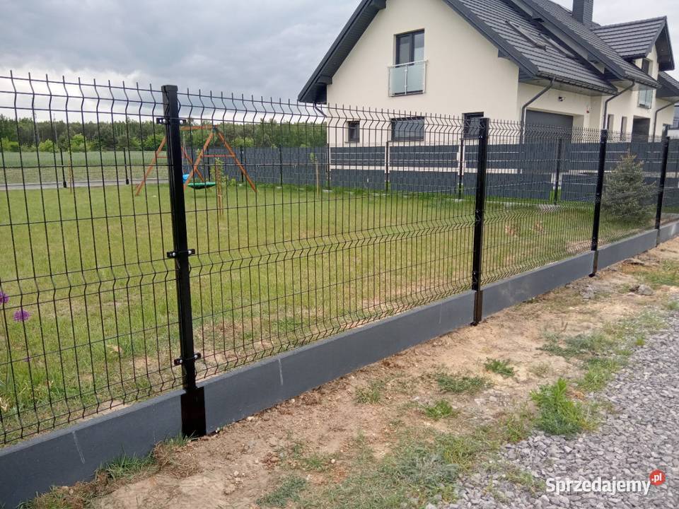 Zestaw Panel ogrodzeniowy 133 40 podmurówka Gadka